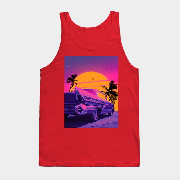 Retro Summer Tank Top by funglazie